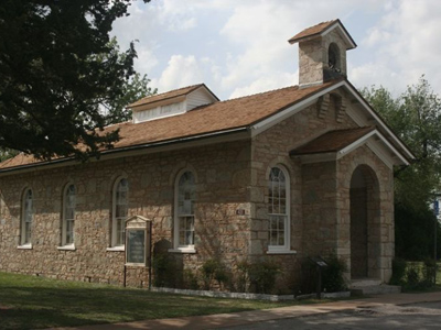 Old Post Chapel in Fort Sill, Oklahoma