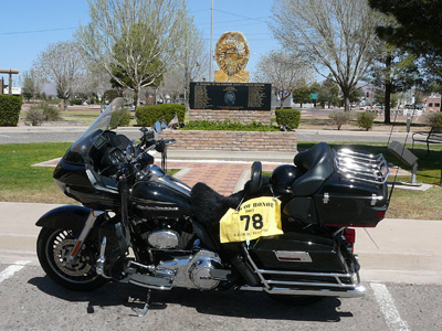 Ray Rios Fallen Officers Memorial in Douglas, Arizona