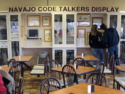 Navajo Code Talkers Display in Kayenta, Arizona