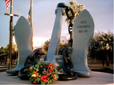 USS Arizona Anchor in Phoenix, Arizona