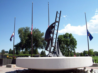 Fallen Firefighters' Memorial in Colorado Springs, Colorado