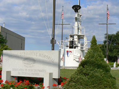 WWII Submarine Memorial–East in Groton, Connecticut