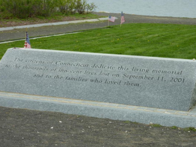 9-11 Living Memorial in Westport, Connecticut