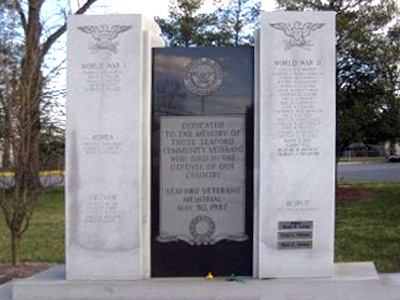 Veterans Memorial in Seaford, Delaware