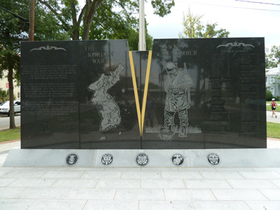 Korean War Memorial in Augusta, Georgia