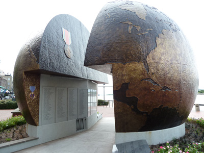 WWII Monument, A World Apart in Savannah, Georgia