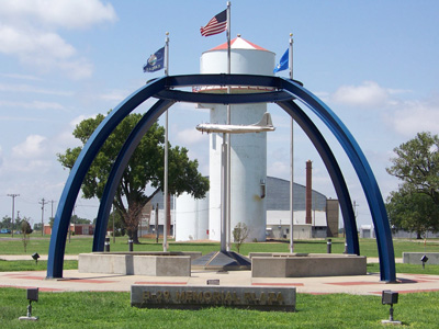 B-29 Memorial Plaza in Great Bend, Kansas