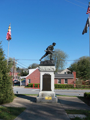 Doughboy Monument in Funkstown, Maryland