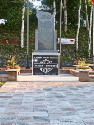 SMCA Four Corners Monument in Madawaska, Maine