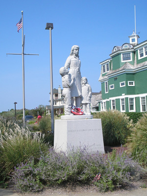 Fisherman’s Memorial in Cape May, New Jersey