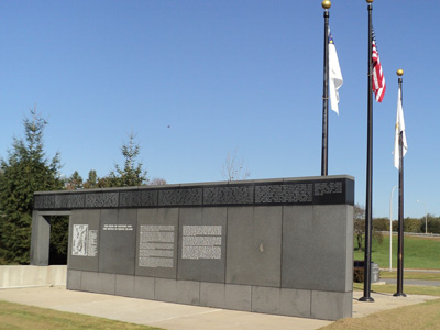 1st RI Regiment and Battle of Rhode Island Memorial in Portsmouth, Rhode Island