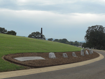Memorial Row (National Cemetery) in Chattanooga, Tennessee