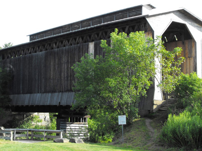 Fisher Bridge in Wolcott, Vermont