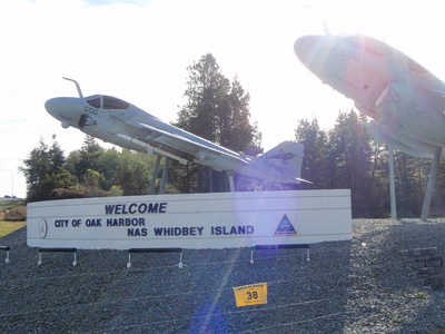 Naval Air Station, Whidbey Island near Oak Harbor, Washington