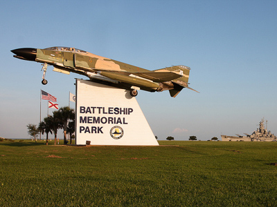 Battleship Memorial Park in Mobile, Alabama