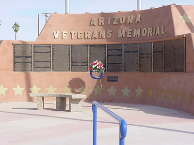 Arizona Veterans Memorial in Bullhead City, Arizona