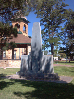 Veterans Memorial of Navajo County in Holbrook, Arizona