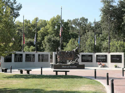 “Faces of Freedom” Veterans Memorial in Atascadero, California