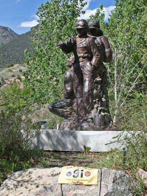 Storm King 14 Memorial in Glenwood Springs, Colorado