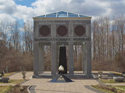 Connecticut Police Memorial in Meriden, Connecticut