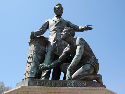 Emancipation Memorial in Washington, DC