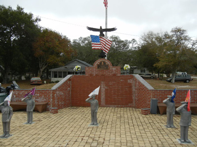 Veterans Park in Carrabelle, Florida