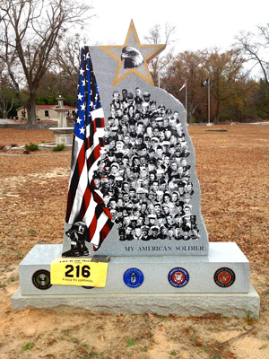 My American Soldier Monument in Elberton, Georgia