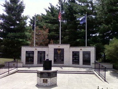Adams County War Memorial in Berne, Indiana