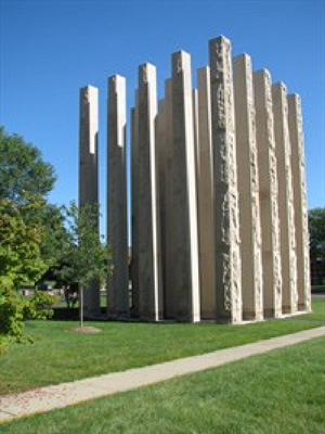 Bartholomew County Veteran's Memorial in Columbus, Indiana