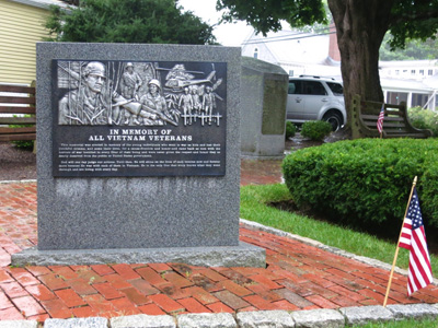 Vietnam War Memorial in Barnstable, Massachusetts