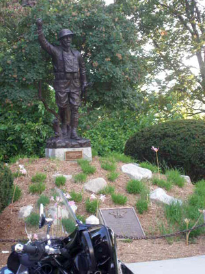 WWI Doughboy Memorial in St. Joseph, Michigan