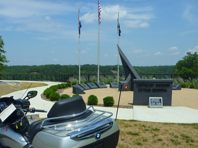 Veterans Memorial in Monroe City, Missouri