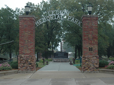 Nemaha County Veterans Memorial in Auburn, Nebraska