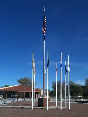 Veterans Memorial Park in Truth or Consequences, New Mexico