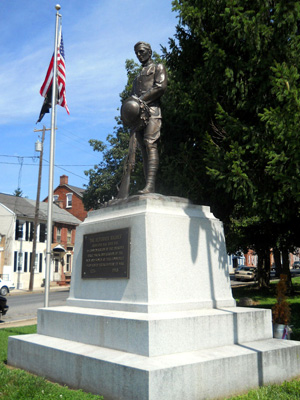 Veterans Memorial in Columbia, Pennsylvania