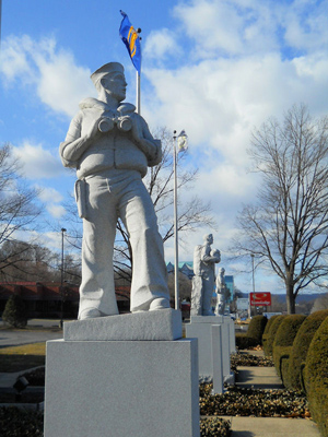 American Legion Statue Garden in Wormleysburg, Pennsylvania