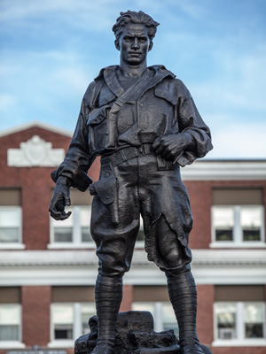 WWI Memorial in East Providence, Rhode Island