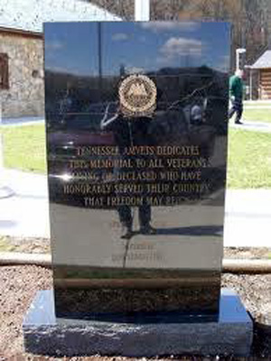 Veterans Memorial in Ardmore, Tennessee