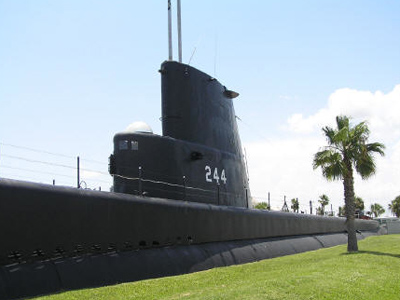 USS Cavalla SSK-244 in Galveston, Texas