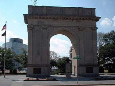 Victory Arch in Newport News, Virginia