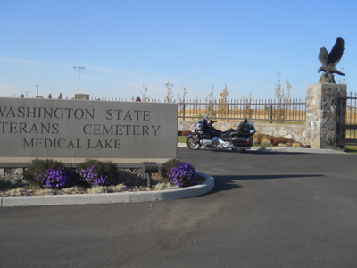 Washington State Veterans Cemetery in Medical Lake, Washington