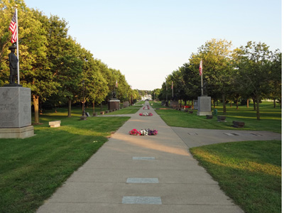 Centennial Memorial Park in Arcadia, Wisconsin