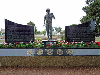 Lone Soldier Memorial in Kenosha, Wisconsin