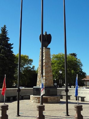 Door County Veterans Memorial in Sturgeon Bay, Wisconsin
