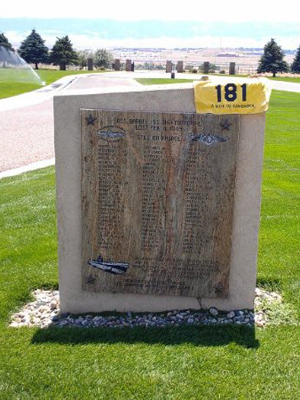 USS Barbel (SS-316) Memorial in Evansville, Wyoming