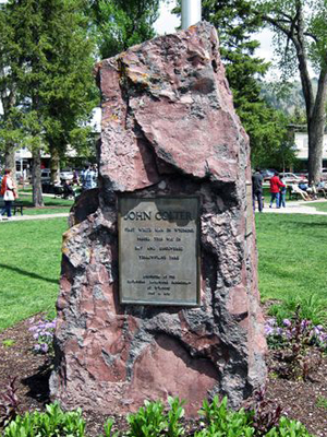 John Colter Memorial in Jackson, Wyoming