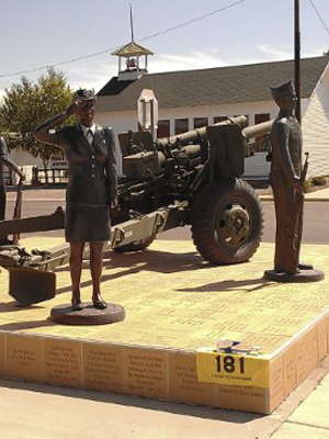 Veterans Memorial in Thermopolis, Wyoming