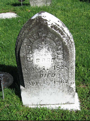 Colonel Clark Lagow Grave Marker
