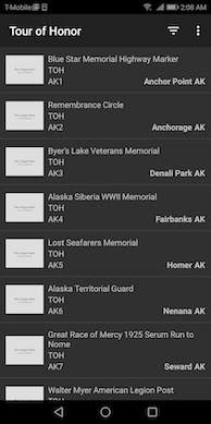 Android Bonus Listing Screenshot