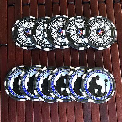 Tour of Honor poker chips